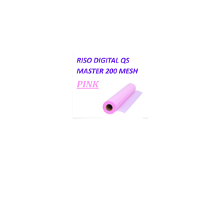 RISO Digital QS Master 120Mesh Ροζ - 113cm x 50M